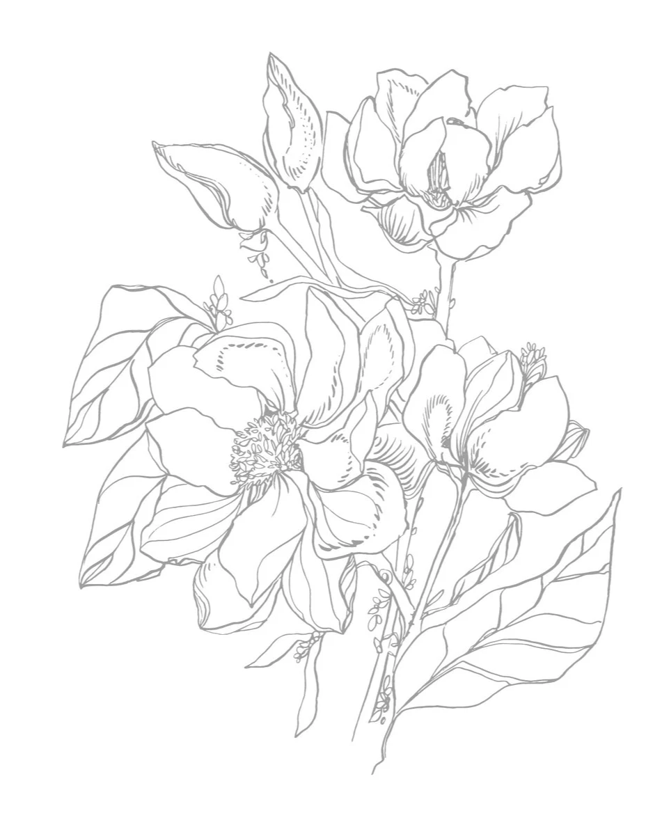 Kristy's Spring Cutting Garden: A Watercoloring Book