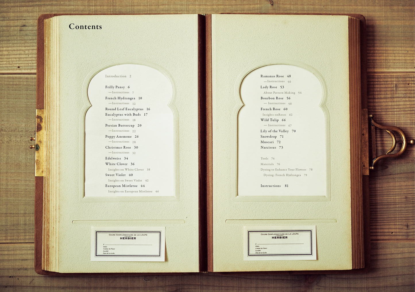 The Herbarium of Fabric Flowers