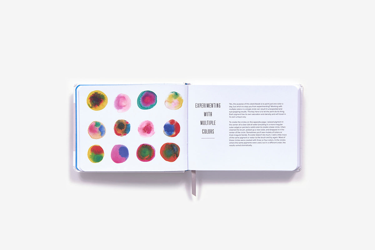 One Color a Day Sketchbook: A Daily Art Practice and Visual Diary