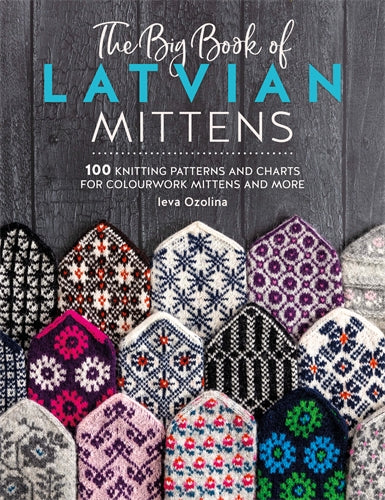 colorful latvian mittens