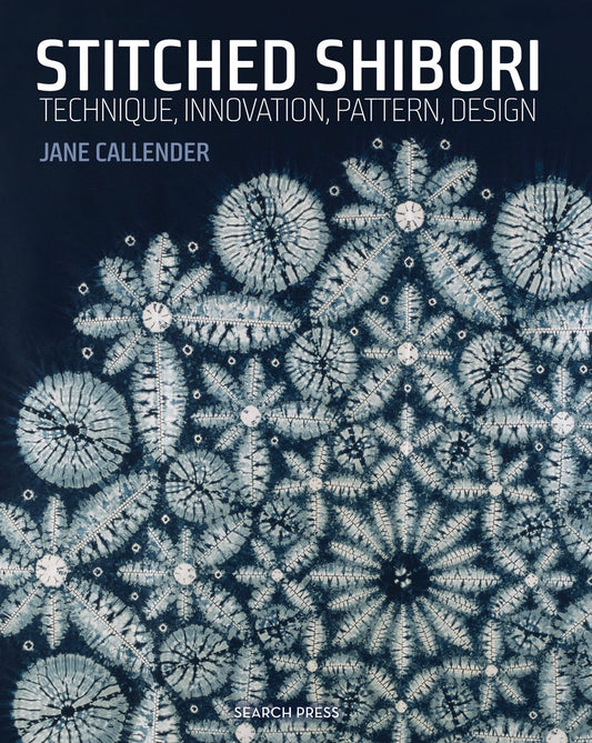 shibori shapes on book cover