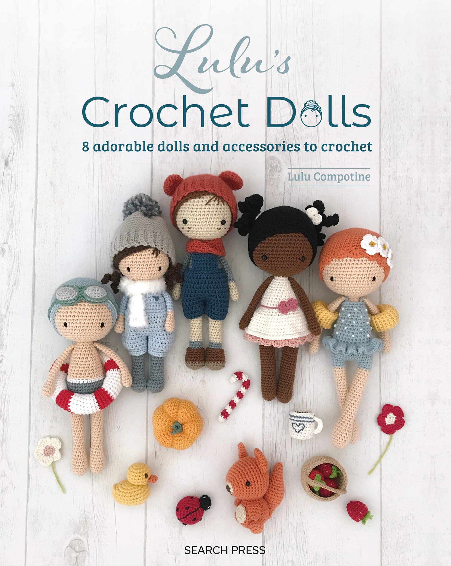 Adorable Crochet dolls in seasonal outfits