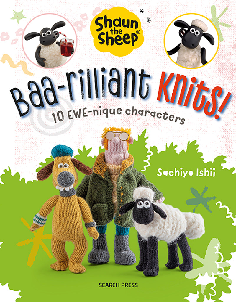 knitted toys from Shaun the Sheep