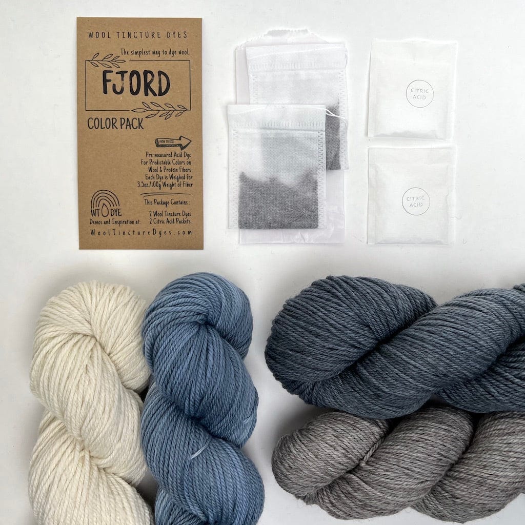 Wool Tincture Dyes - Dye Color Packet - Fjord