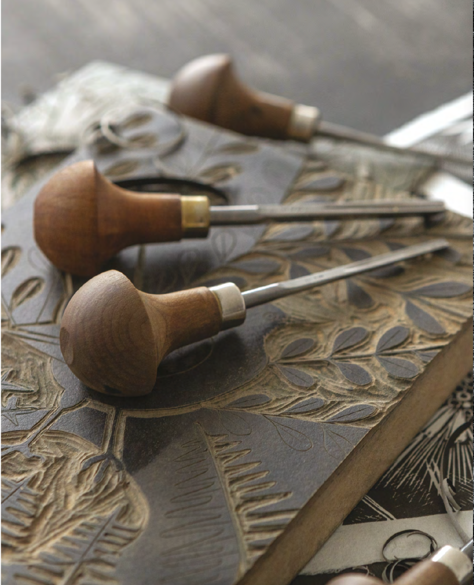 Lino cut carving tools