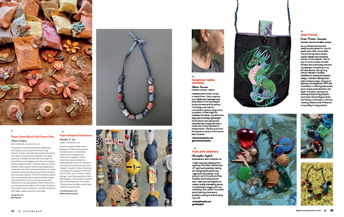examples of handmade jewelry pieces