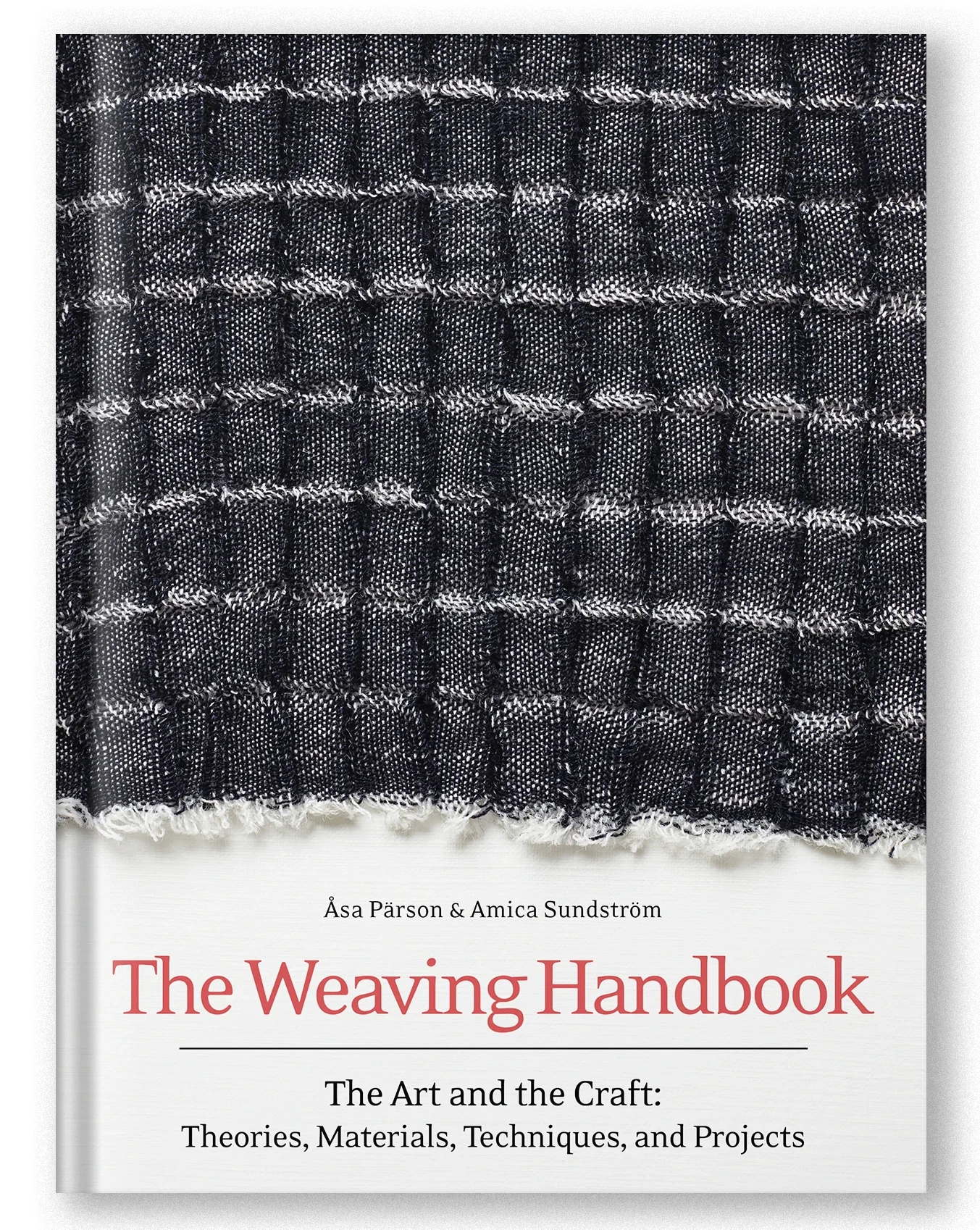 black and white woven cloth