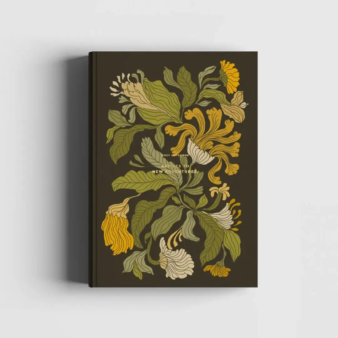 Floral Notebook - Sweet Pea