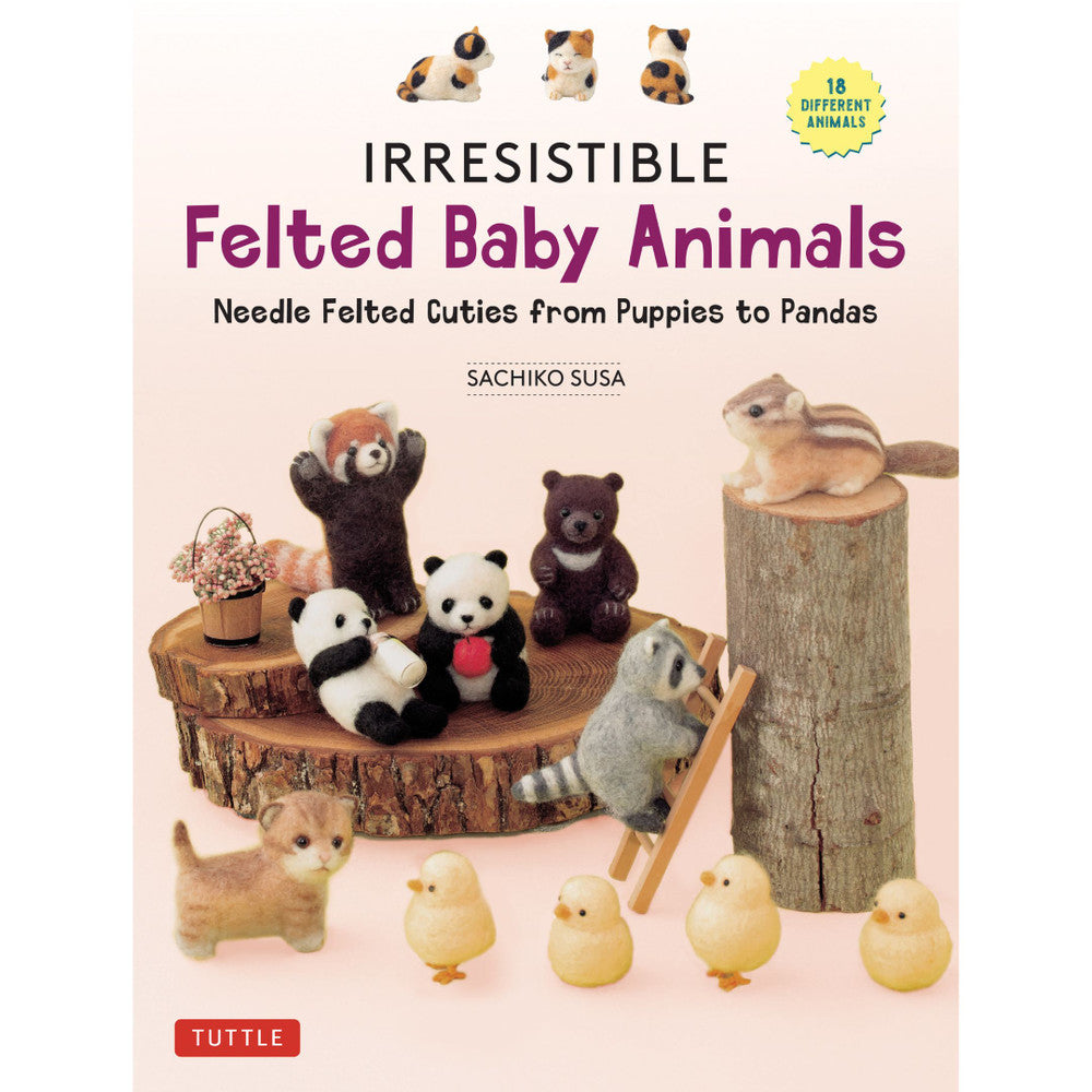 cute felted baby animals