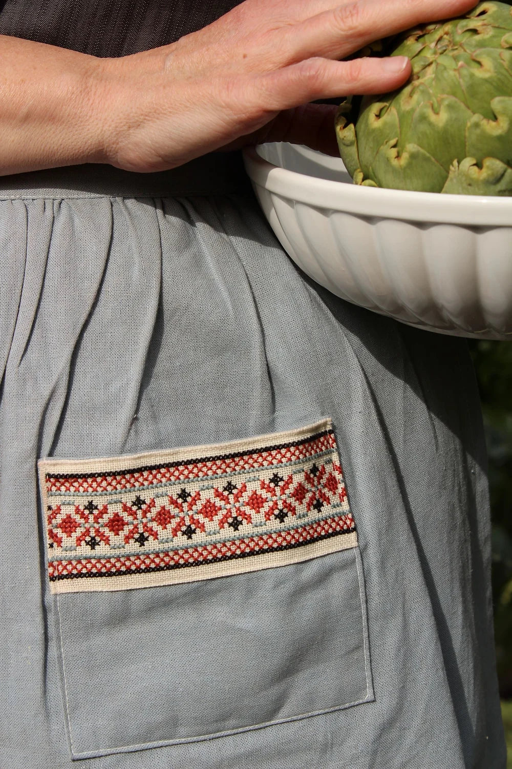 Ionian Apron - Folk Embroidery Kit