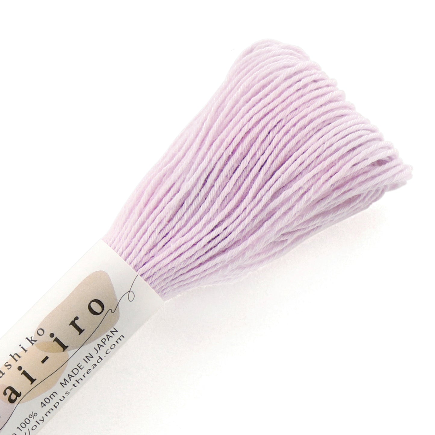 Sashiko Thread - Awai Iro - Pale Tones- Pink Sherbet