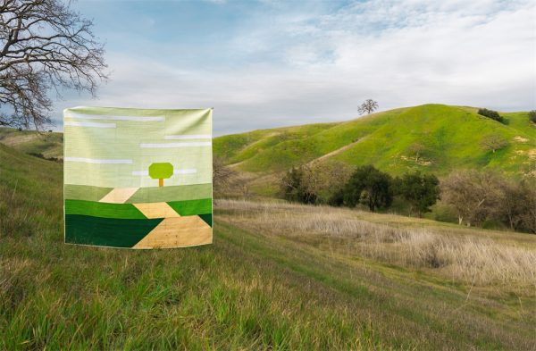 Green hill quilt