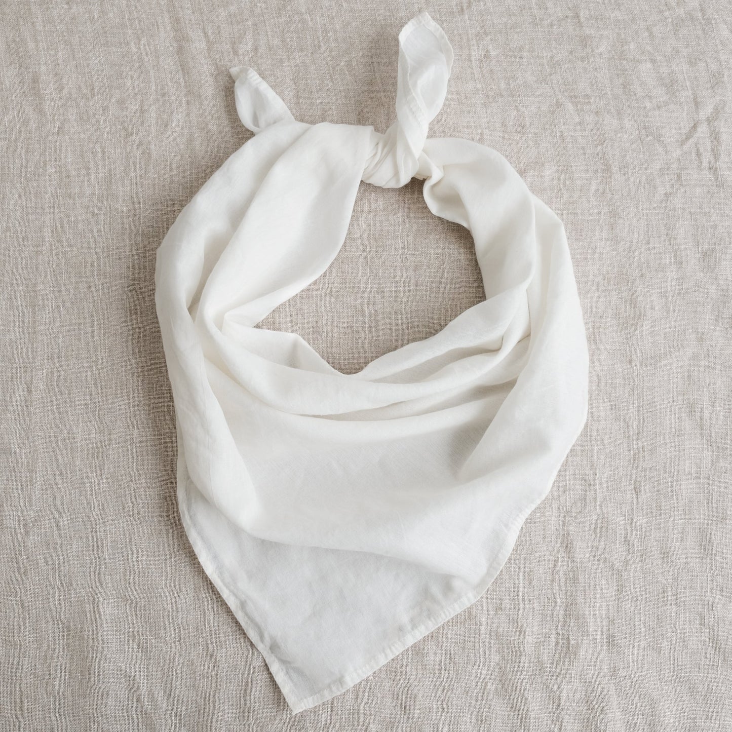 Organic Cotton Bandanas - Natural
