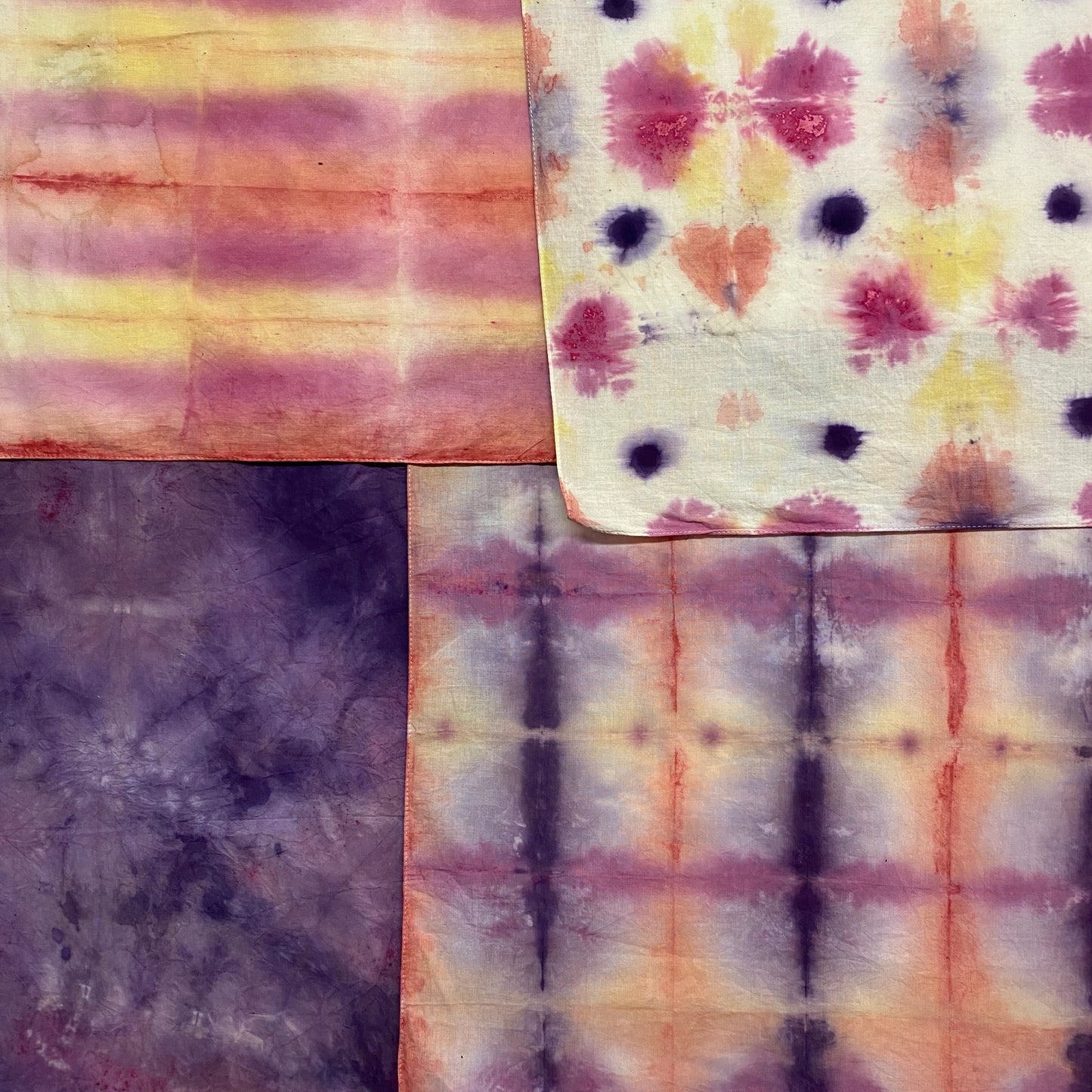 Shibori dyed fabric