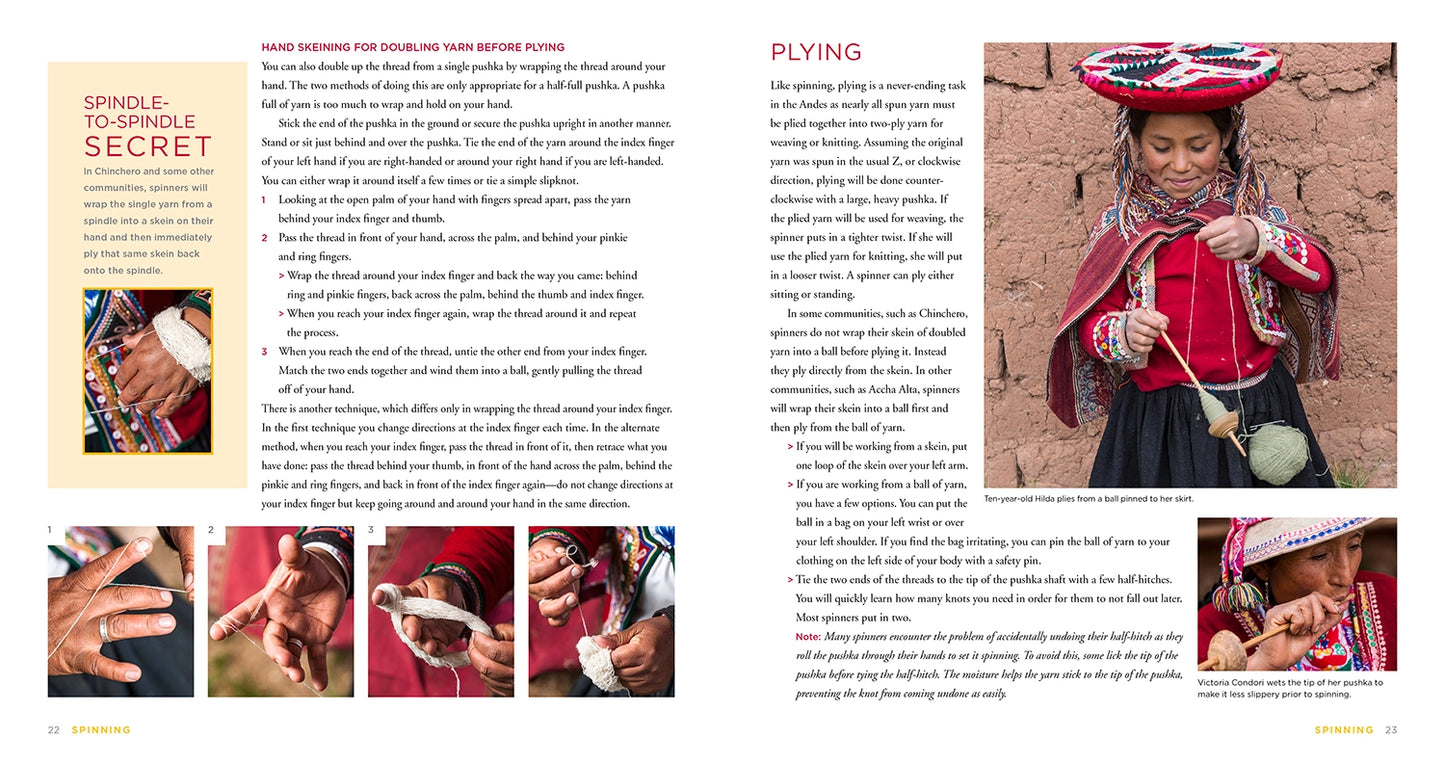 peruvian weaving techniques