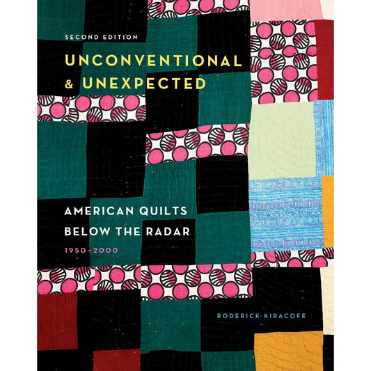 Colorful Quilt on front book cover
