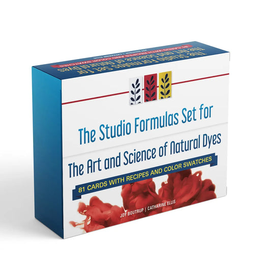 The Studio Formulas Set for The Art and Science of Natural Dyeing