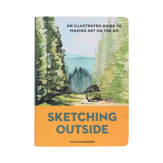 a book cover with a nature scene