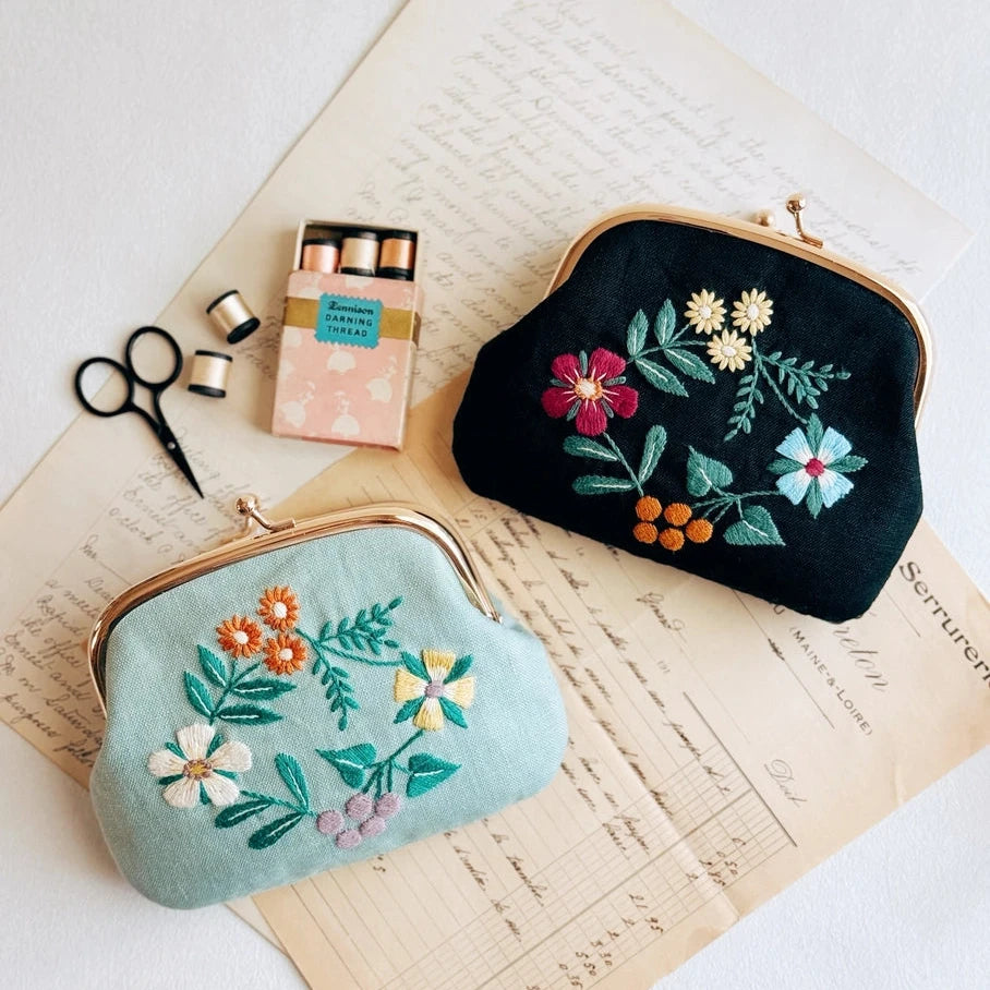 Vintage Floral Purse Kit