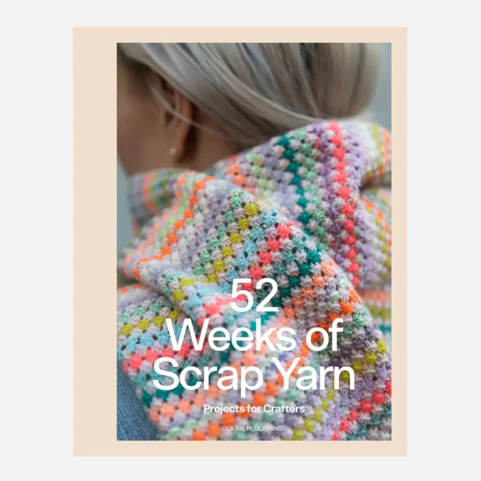 a bright multi colored scarf