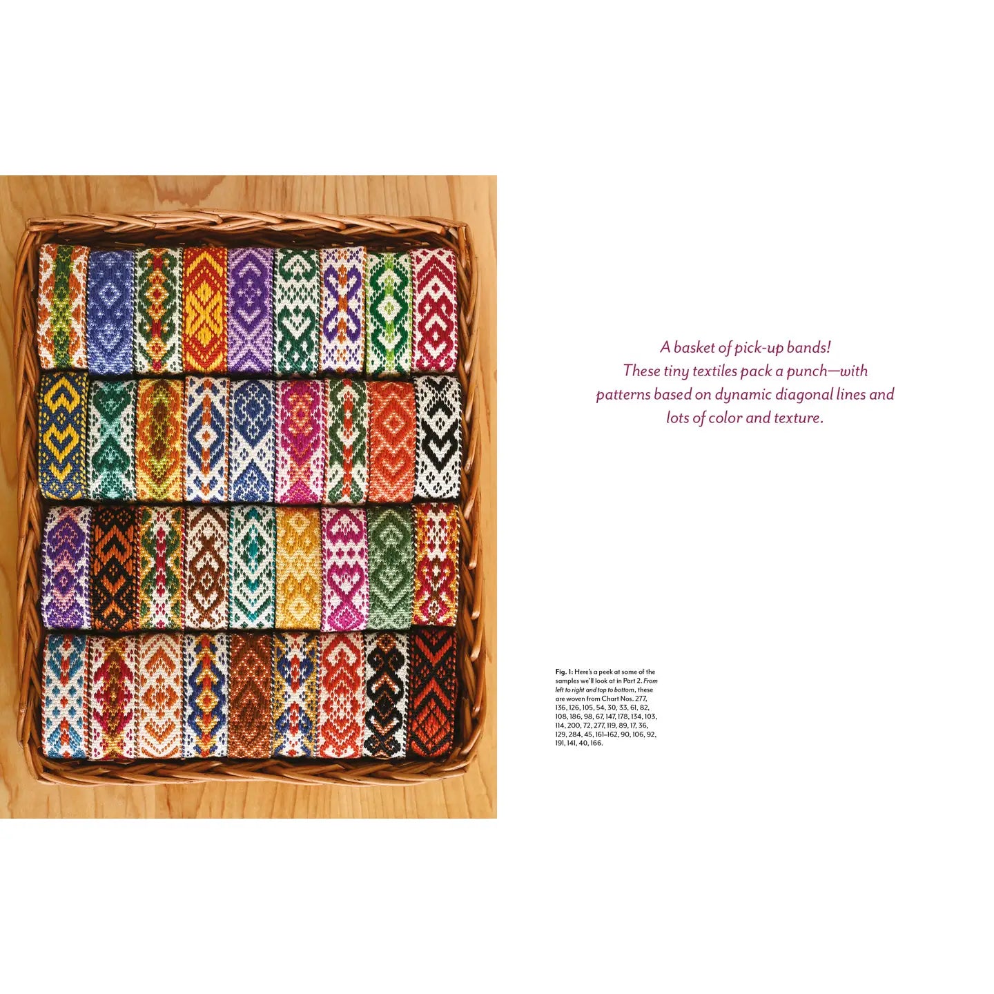 Pick-Up Bandweaving Designs