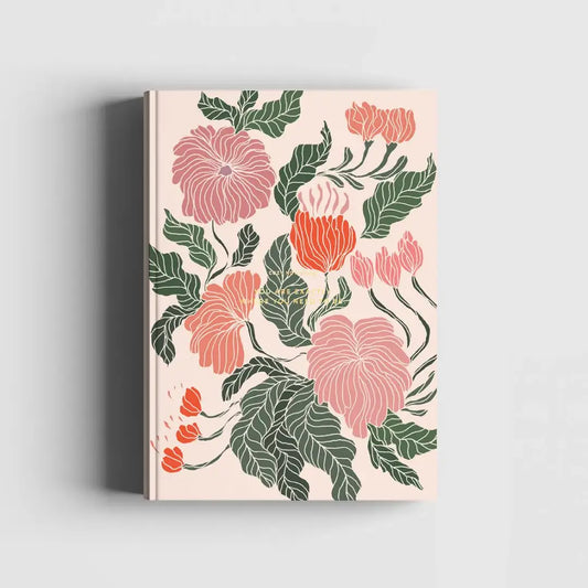 Floral Notebook - Peace Lily