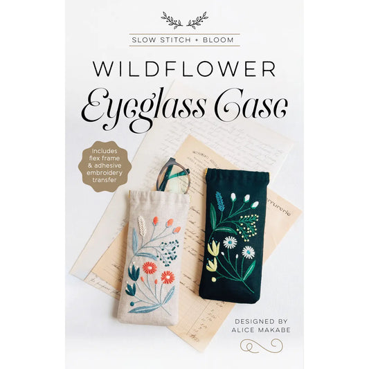 Wildflower Eyeglass Case Kit