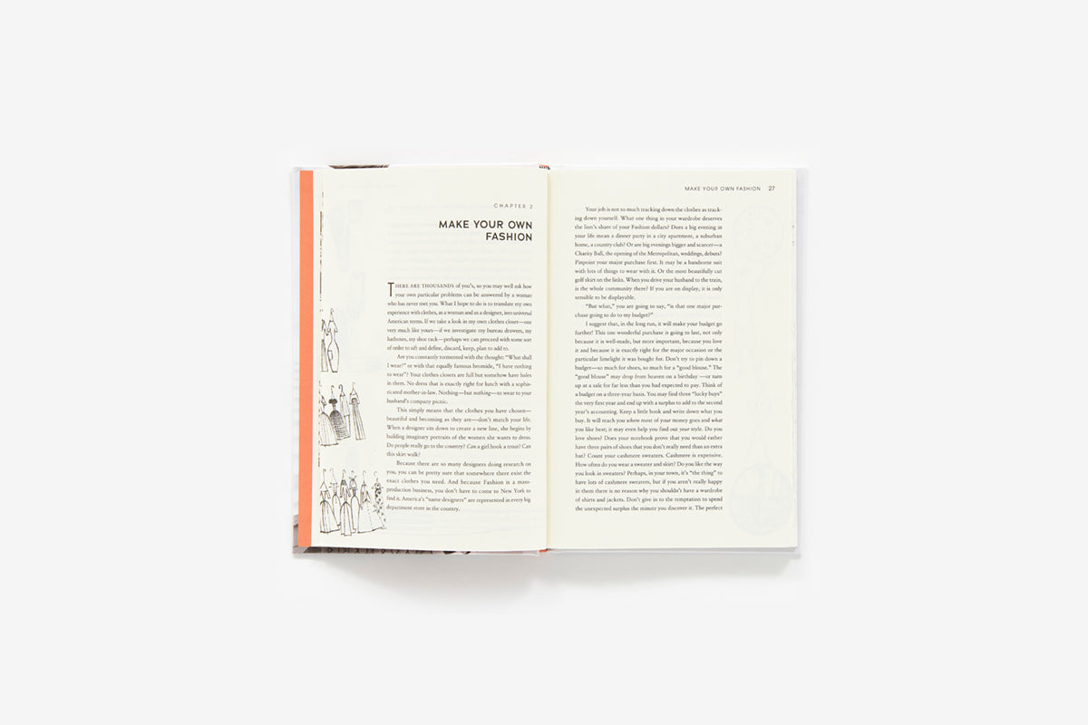 Open book on a white background