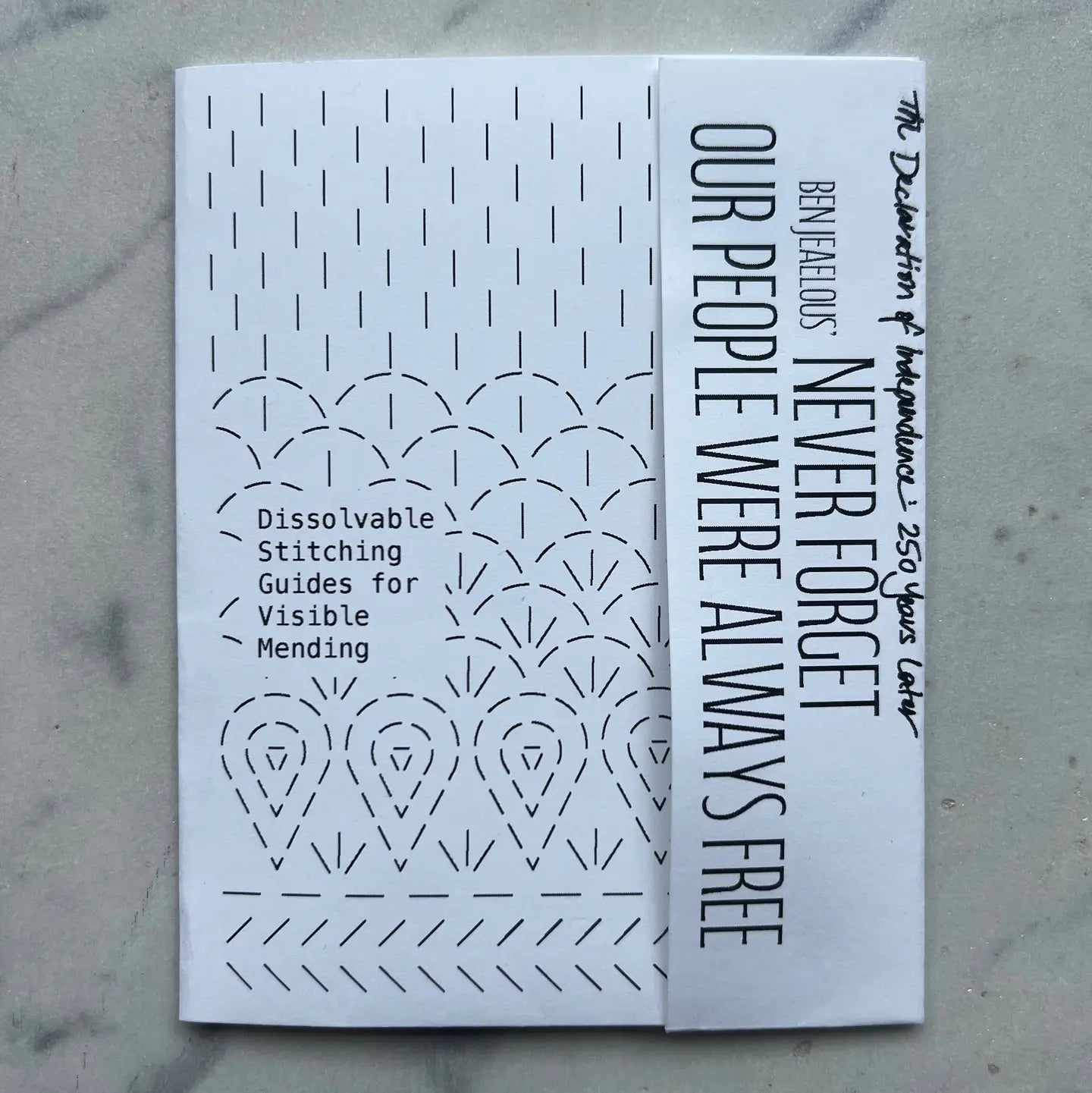 a pack of visible mending transfers