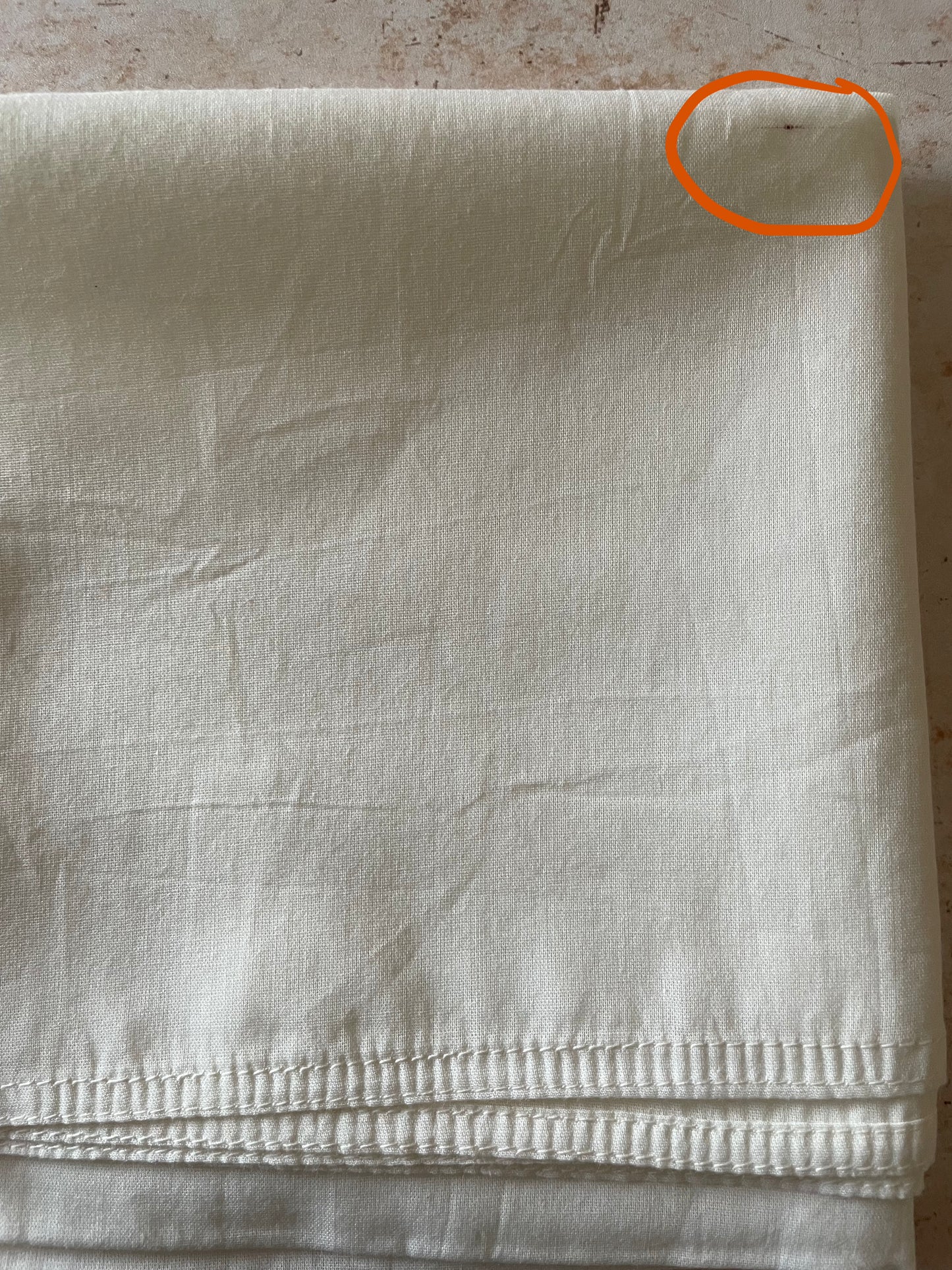 a natural cotton bandana