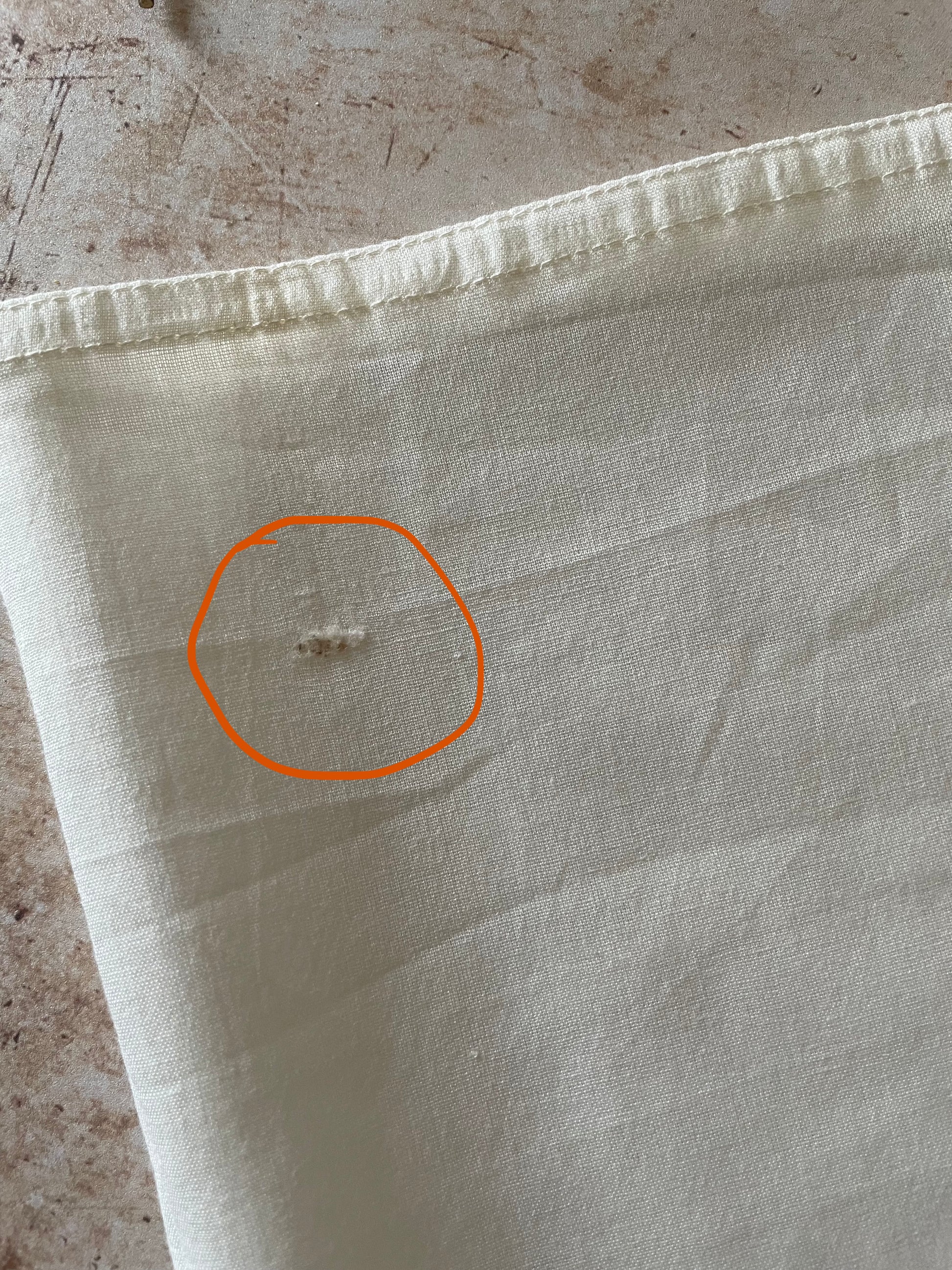 a natural cotton bandana
