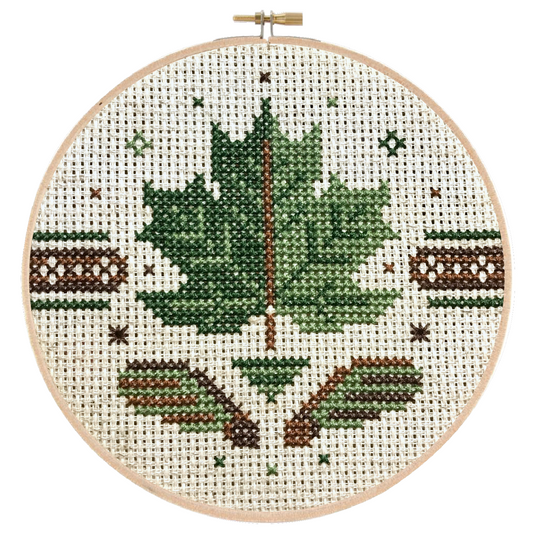 Sugar Maple - Cross Stitch Embroidery Kit