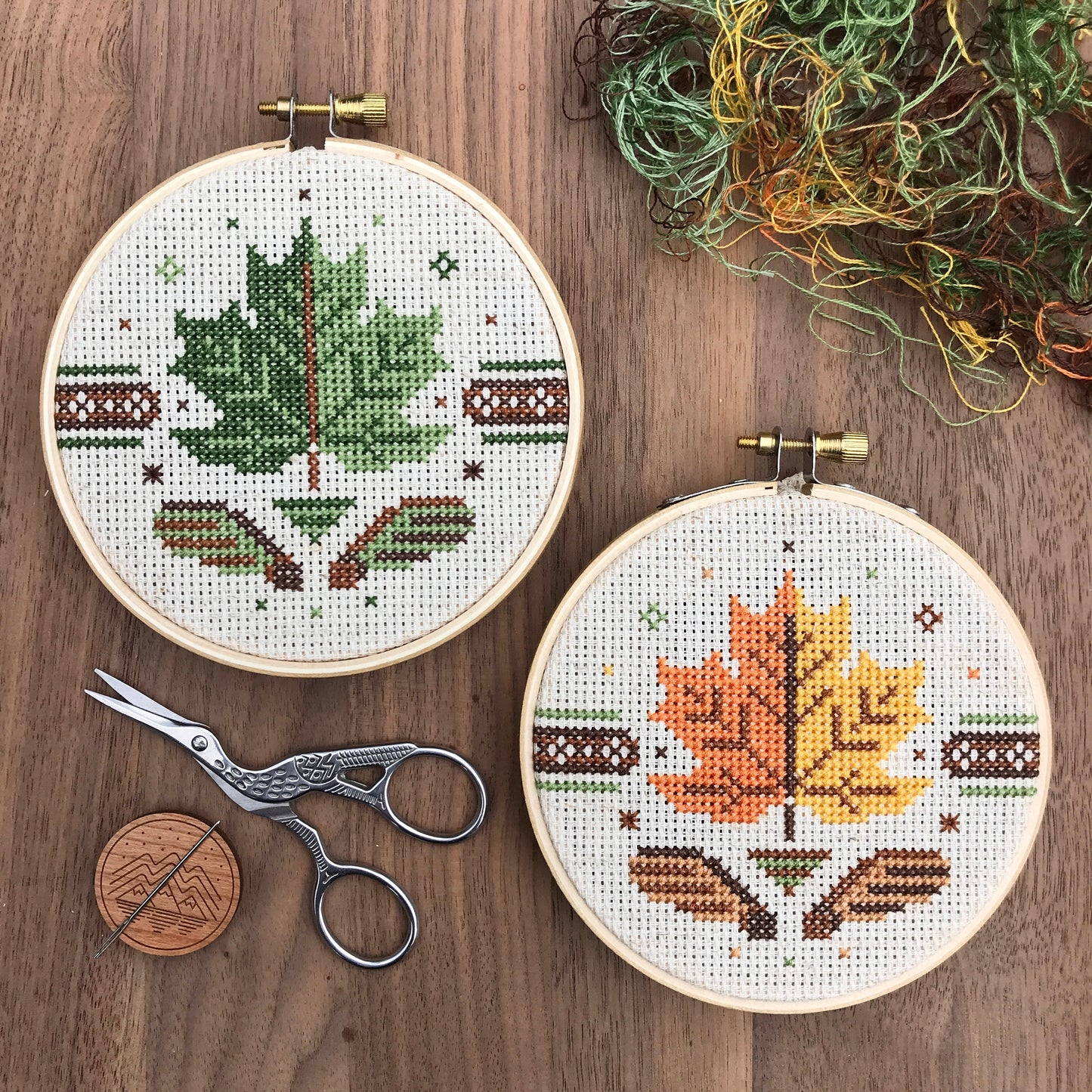 Sugar Maple - Cross Stitch Embroidery Kit