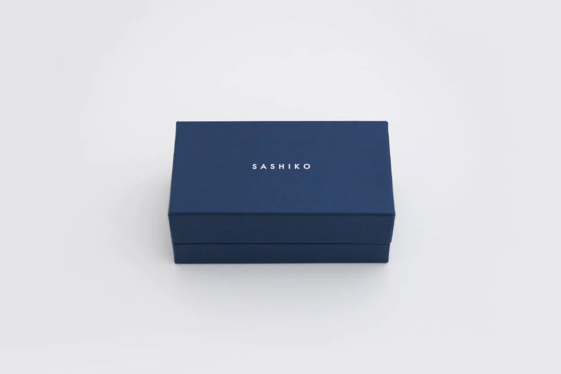 a blue box