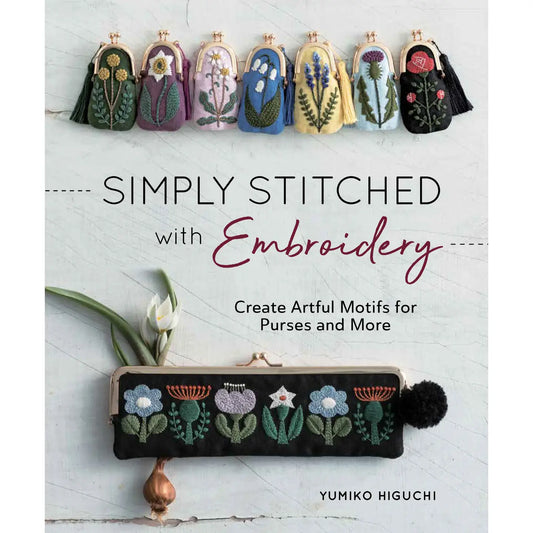 Front Cover of Simply Stitched with Embroidery